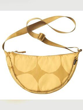 Uniqlo x Marimekko Kivet Print Crescent Cross-Body Bag, Rare Collab Piece!
